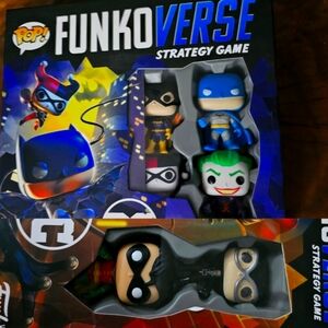 Funkoverse boardgames main + add on batman
